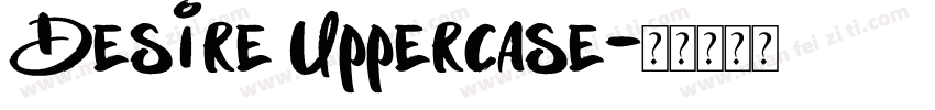 Desire Uppercase字体转换
